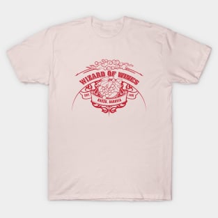 Wizard of Wines - Red T-Shirt